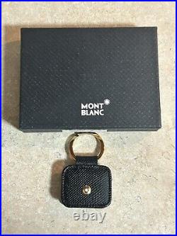 Mont Blanc Leather keychain