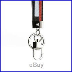 Montblanc Soft Grain Mix Tapes Key Chain Loop Ring 123740 Keyring Home Car