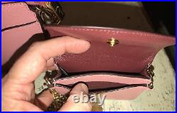 NEW Coach C0737 Poppy Crossbody withMini Wallet On A Chain &Coach Keychain $298.00