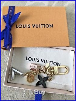 NEW LOUIS VUITTON KALEIDO V BAG CHARM Key Holder M67377 Gold Pink Black Silver
