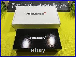 NEW MCLAREN 570s WOODEN PRESENATATIOM BOX KEY FOB REMOTE PIN DISPLAY RARE