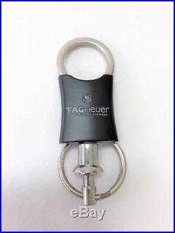 NEW TAG HEUER KEYCHAIN BLACK METAL COLOR 3.75 x 1. FREE SHIPPING
