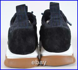 NEW Versace Men's CHAIN REACTION Greek Key Navy Black Sneakers Shoes 43 10