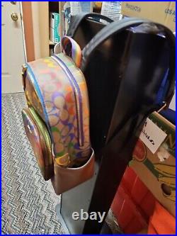 NWOT COACH Court Backpack In Rainbow Signature Canvas CA140 New