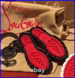 NWT AUTHENTIC CHRISTIAN LOUBOUTIN Sole Keyring