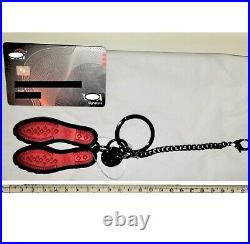 NWT AUTHENTIC CHRISTIAN LOUBOUTIN Sole Keyring