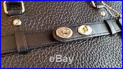 NWT COACH Bubble Leather Blake Carryall Handbag F35689 with bonus key chain