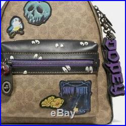 NWT Coach X Disney DOPEY Snow White A Dark Fairytale Bag Charm Keychain 32542