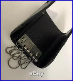 NWT GUCCI Leather Multi Key Holder Case 256337 ARU0N1000 U Made in Italy
