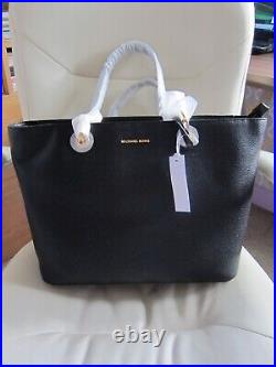 NWT Michael Kors Handbag Studio Mercer Chain-Link Leather Tote Shoulder Bag $298