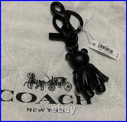 New Coach X Star Wars Darth Vader Bear Solid Metal Black/multi Key/fob Chain