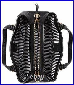 New Kate Spade Black Leather Jackson Street Small Octavia Shoulder Crossbody Bag