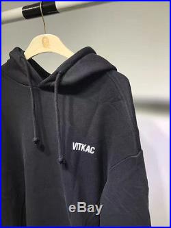 New SUBX stylish vetements printed sexual poland hoody sweater Black XS/S/M
