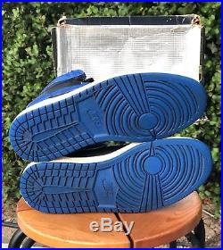Nike Air Jordan 1 One Retro Royal Blue 2001 OG with box, retro, keychain Men's 9.5