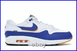 Nike Air Max 1 SE Windbreaker White Royal Blue Men's Shoes Sz 11 AO1021 102