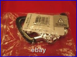Oakley Carabiner Large Black W Silver Oakley Keychain Limited Sold Out Alloy New