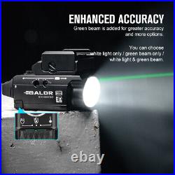 Olight Baldr Mini Tactical Light Green Laser + i3T Small Keychain Flashlight US
