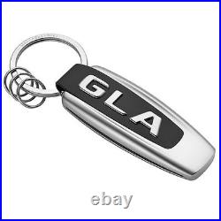 Original Mercedes GLA Logo Keyring Key Chain B66958424 Silver/Black New