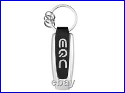Original Mercedes Typo EQC Key Ring Key Chain Keyring B66953962 Silver/Black New