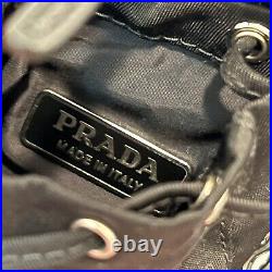 PRADA Trick Nylon Mini Backpack Keychain Bag Charm