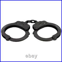 Peerless Model 730C Superlite Chain-Linked Handcuffs & Keys, Black (10 Pack)