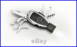 Pocket Knife Mercedes-Benz Original Limited Edition With Led Light Key Black New