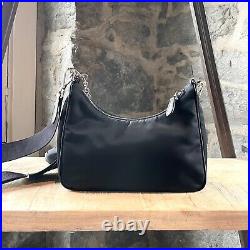 Prada Re-edition 2005 Black Nylon Tessuto Shoulder Bag