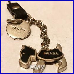 Prada Terrier/Schnauzer Keychain Bag Charm