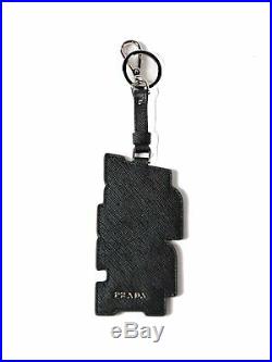 Prada Trick in Pelle Saffiano Leather PRADA Character Key Chain Charm 2TL253