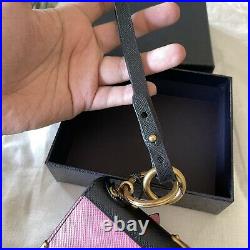 Prada cahier bag charm keychain mini notebook