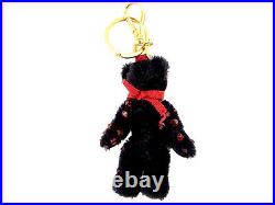 Prada key ring Key holder Black Woman Authentic Used M1027