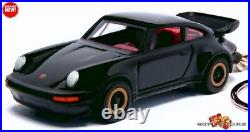 RARE KEYCHAIN BLACK PORSCHE 911 CARRERA TURBO GREAT GIFT or DESK DISPLAY