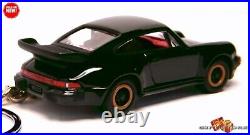 RARE KEYCHAIN BLACK PORSCHE 911 CARRERA TURBO GREAT GIFT or DESK DISPLAY