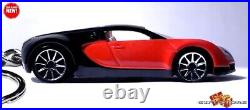 RARE KEYCHAIN RED BLACK BUGATTI VEYRON V16 CUSTOM Ltd EDITION GREAT GIFT