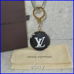 RARE Louis Vuitton RED LIGHT Black Multicolor Astropill Key Chain Charm