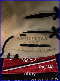 Rawlings Pro Preferred PROS312-2CB 11 1/4 Glove With Rawlings Bag And Keychain