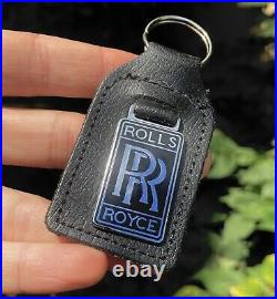 Rolls Royce Black Silver 1980s Car Key Ring Key Fob Key Chain Keyfob Keyring