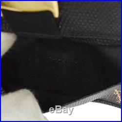 Salvatore Ferragamo Vintage Vara Six Hooks Key Case Black Leather AK35525f