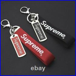 Supreme key chain set of set (black and red)