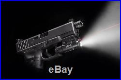 Surefire XC2 LED Pistol Weapon Light with Laser + 12 Extra Energizer AAA +Keychain