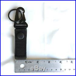 Tactical Belt Keepers Dual Snap Closure Law Enforcement Police Duty Key Chain U