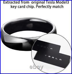 Tesla Smart Ring Tesla Key Ring Accessories Key Card Model Y/3 Key Fob Ceramic