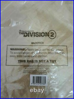The Division 2 Backpack With Tommy Plush Keychain New