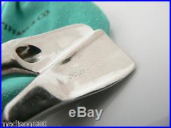 Tiffany & Co Silver Scuba Flipper Fins Black Rubber Key Ring Chain Keychain Gift