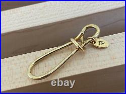 Tom Ford Rare 18k Yellow Gold Key Ring Rare Gift For Vips