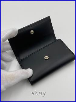 Used Cartier Mast key holder key chain leather black 6 hooks 11290
