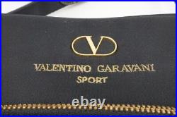 VALENTINO GARAVANI SPORT Shoulder bag Key chain V logo Nylon Black 6278h2