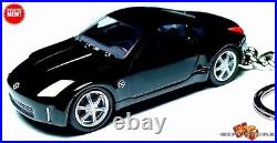 VERY RARE KEYCHAIN BLACK NISSAN 350Z Z FAIRLADY GREAT GIFT or DESK DISPLAY