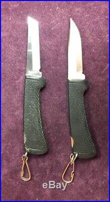 Vintage Cold Steel Small Shinobu San Mai III Clip Mate Keychain Knife Set Rare