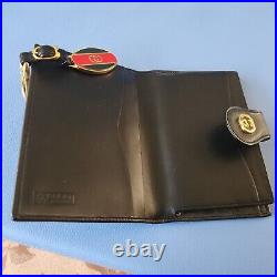 Vintage GUCCI Black Ophidia Bag with Matching Wallet, Key Chain